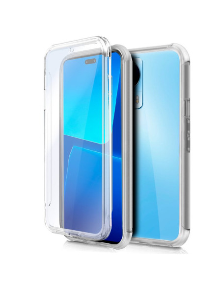 Funda gel TPU 3D Xiaomi 13 Lite transparente (Frontal + trasera)