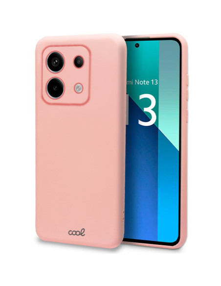 Carcasa TPU cama tela Xiaomi Redmi Note 13 rosa