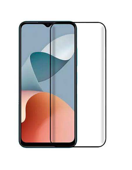 Protector pantalla vidrio templado ZTE Blade A54 negro (Pegado total 3D)
