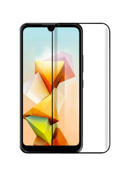 Protector pantalla vidrio templado ZTE Blade A33s negro (Pegado total 3D)