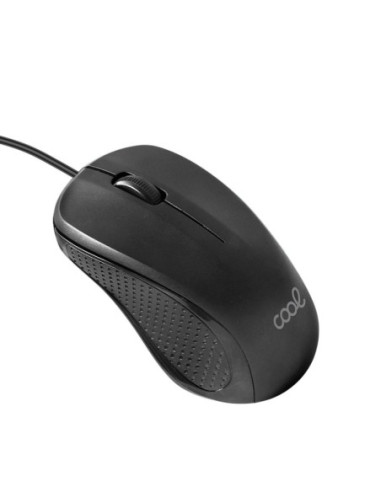 Ratón cableado USB Cool negro