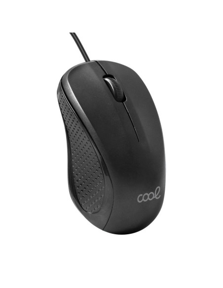 Ratón cableado USB Cool negro