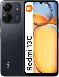 Redmi 13C 6,74" 128 GB / 6+8 GB RAM negro medianoche (Midnight Black)
