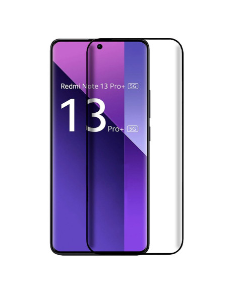 Protector pantalla vidrio templado Xiaomi Redmi Note 13 Pro Plus 5G (Curvo 3D)