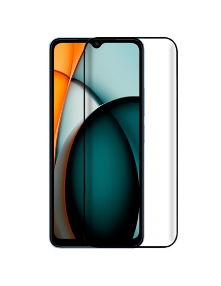 Protector pantalla vidrio templado Xiaomi Redmi A3 negro (Pegado total 3D)
