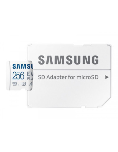 Tarjeta memoria microSD XC Samsung Evo Plus 256 GB clase 10 130MB/s con adaptador