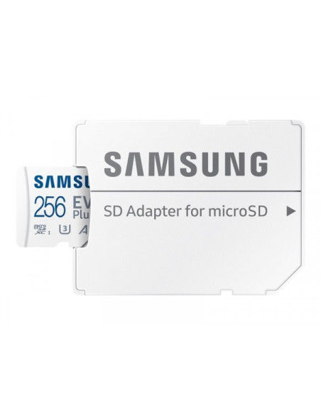 Tarjeta memoria microSD XC Samsung Evo Plus 256 GB clase 10 130MB/s con adaptador