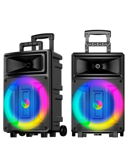 Altavoz musical universal Bluetooth COOL Fest 60W con 2 micrófonos y mando a distancia