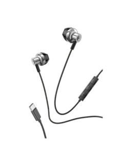 Auriculares metálicos...