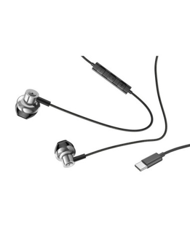 Auriculares metálicos estéreo de...