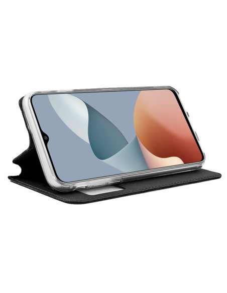 Funda libro soporte TPU ZTE Blade A73 negra