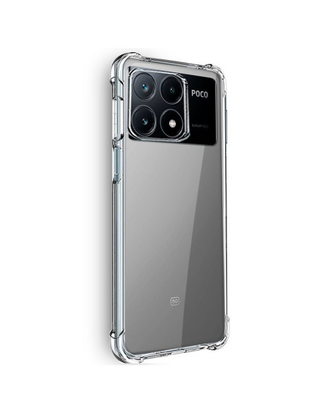 Carcasa TPU reforzada Xiaomi Poco X6 Pro 5G antigolpes transparente