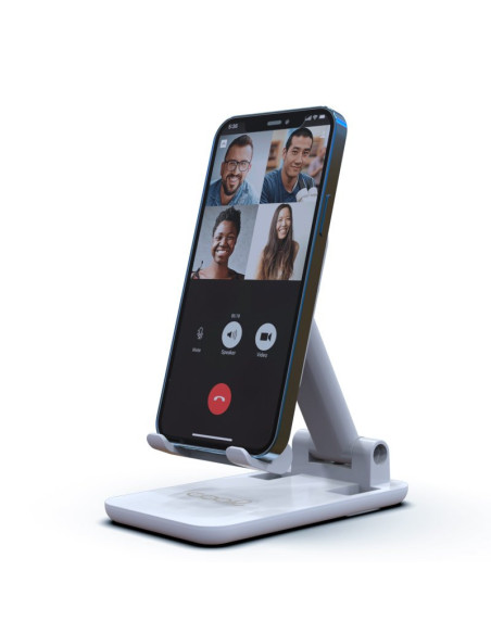 Soporte de sobremesa universal para smartphone COOL blanco