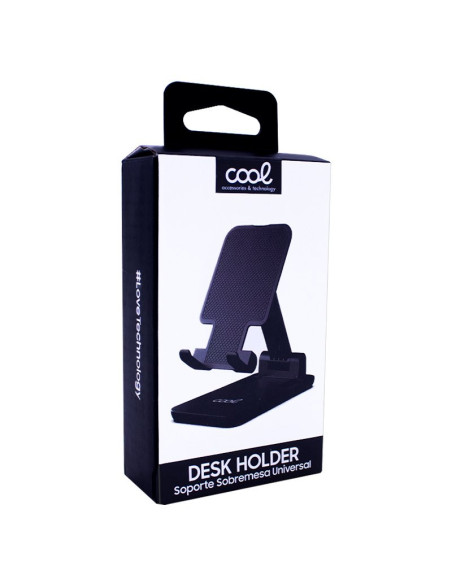 Soporte de sobremesa universal para smartphone COOL negro