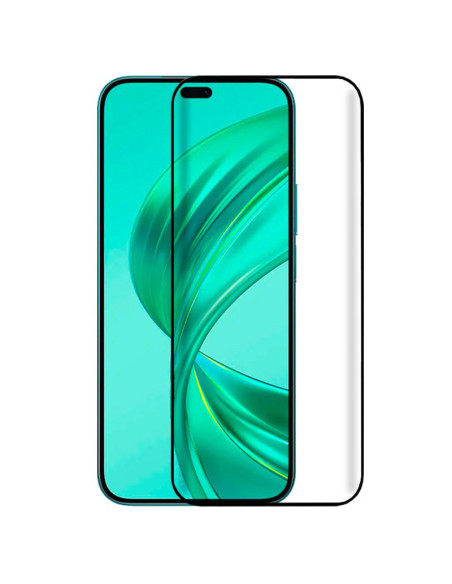 Protector pantalla vidrio templado Honor X8B negro (Pegado total 3D)