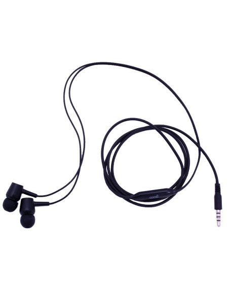 Auriculares estéreo jack 3,5 mm COOL Bear con micrófono negros