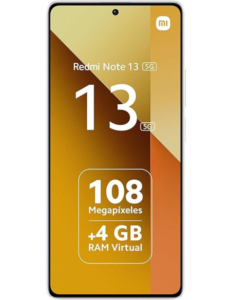 Xiaomi Redmi Note 13 6,67" 128 GB / 6 GB RAM / 5G / blanco