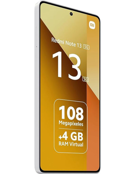 Xiaomi Redmi Note 13 6,67" 128 GB / 6 GB RAM / 5G / blanco