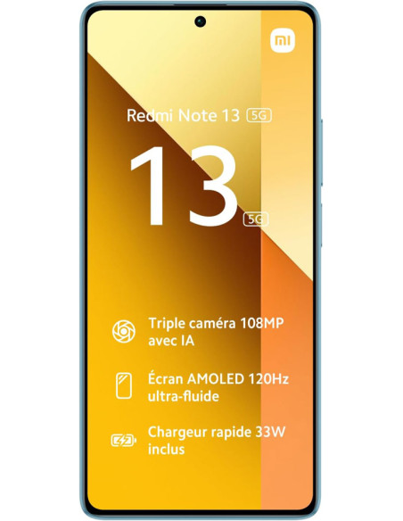 Xiaomi Redmi Note 13 6,67" 128 GB / 6 GB RAM / 5G / azul