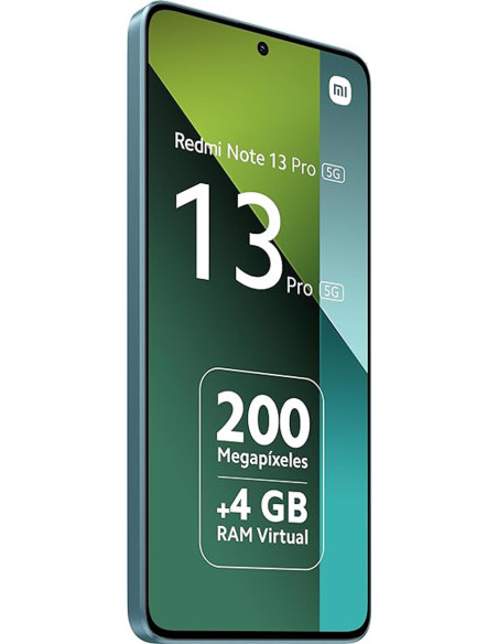 Xiaomi Redmi Note 13 pro 6,67" 512 GB / 12 GB RAM / 5G / verde azulado