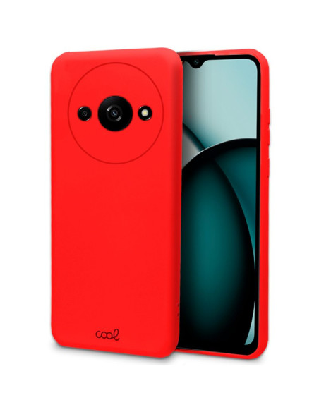 Carcasa TPU cama tela Xiaomi Redmi A3 roja