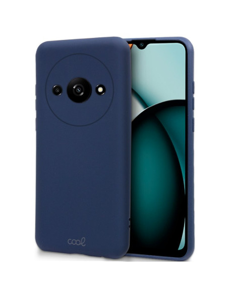 Carcasa TPU cama tela Xiaomi Redmi A3 azul marino