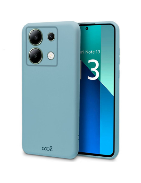 Carcasa TPU cama tela Xiaomi Redmi Note 13 azul celeste