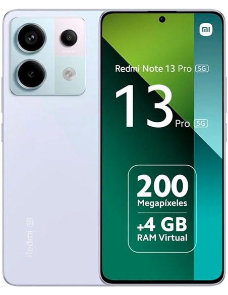 Xiaomi Redmi Note 13 pro 6,67" 256 GB / 8 GB RAM / 5G / purpura