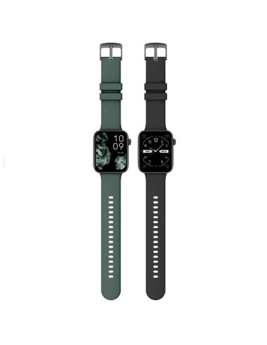 Smartwatch SPC Smartee Duo 2 1,78" multideporte negro y verde oscuro