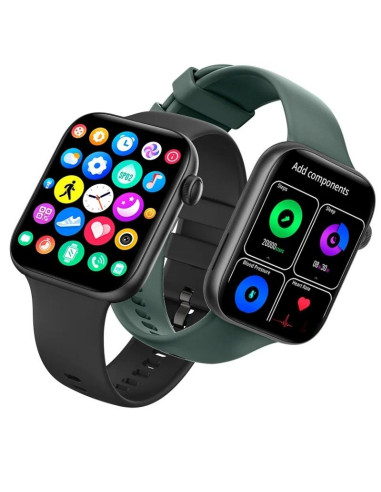 Smartwatch SPC Smartee Duo 2 1,78" multideporte negro y verde oscuro
