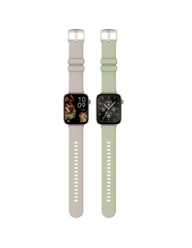 Smartwatch SPC Smartee Duo 2 1,78" multideporte blanco y verde claro
