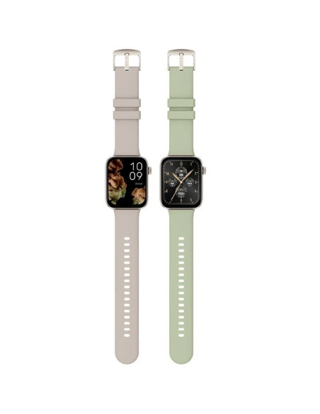 Smartwatch SPC Smartee Duo 2 1,78" multideporte blanco y verde claro