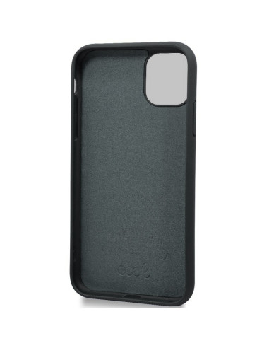 Carcasa TPU cama tela iPhone 12 / 12 Pro negra