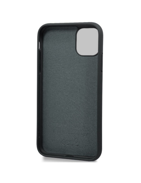 Carcasa TPU cama tela iPhone 12 / 12 Pro negra