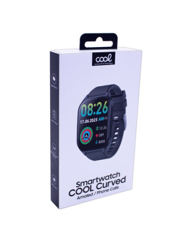 Smartwatch COOL pantalla AMOLED curva...