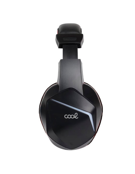 Auriculares estéreo para PC / PS4 / PS5 / Xbox Gaming COOL Vista con adapt. audio + iluminación