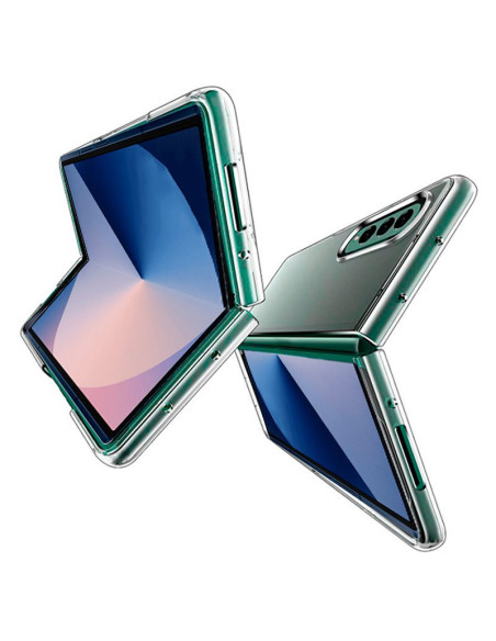 Carcasa TPU reforzada Samsung F956 Galaxy Z Fold 6 antigolpes transparente