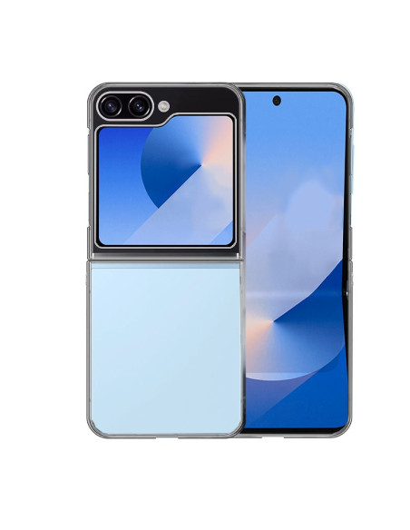 Carcasa TPU reforzada Samsung F741 Galaxy Z Flip 6 antigolpes transparente