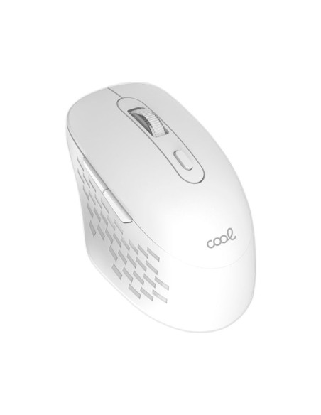 Ratón inalámbrico COOL 6D silencioso blanco