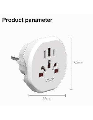 Cargador universal adaptador...