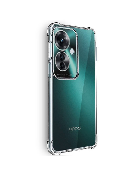 Carcasa reforzada Oppo Reno 11F 5G antigolpes transparente