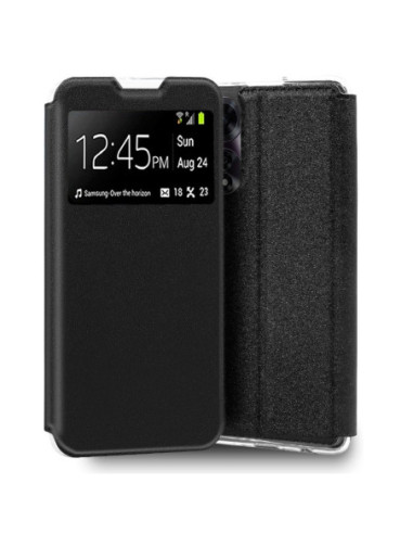 Funda libro soporte TPU Oppo A60 negra
