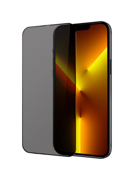 Protector pantalla vidrio templado privacidad iPhone 13 Pro Max / 14 Plus