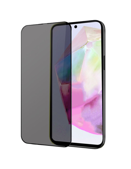 Protector pantalla vidrio templado privacidad Samsung A356 Galaxy A35 5G / A55 5G