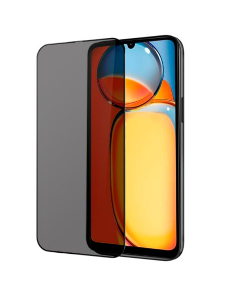 Protector pantalla vidrio templado privacidad Xiaomi Redmi 13C / 13C 5G / Poco C65
