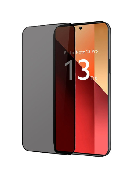 Protector pantalla vidrio templado privacidad Xiaomi Redmi Note 13 Pro / Note 13 Pro 5G / Poco M6 Pro