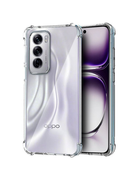 Carcasa TPU reforzada Oppo Reno 12 5G antigolpes transparente