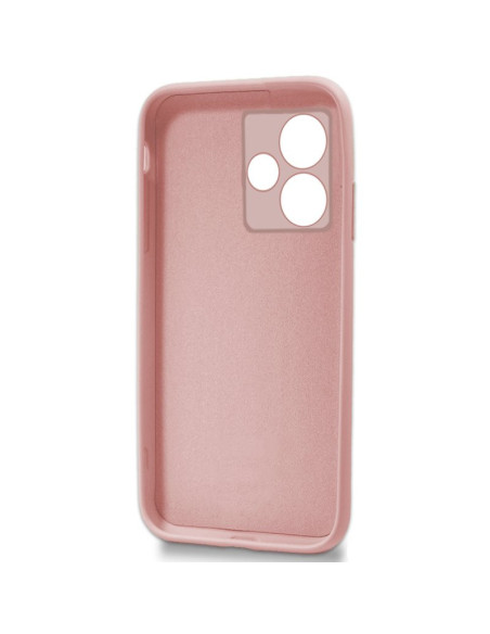 Carcasa TPU cama tela Xiaomi Redmi 13 rosa
