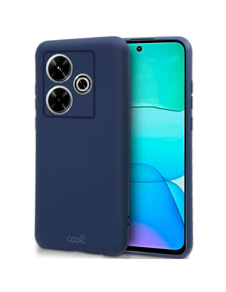 Carcasa TPU cama tela Xiaomi Redmi 13 azul marino