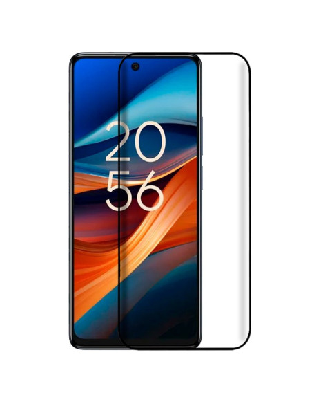 Protector pantalla vidrio templado TCL 50 SE negro (Pegado total 3D)